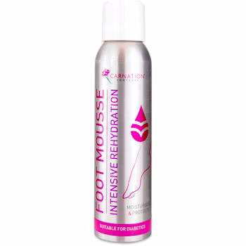 Carnation Foot Mousse Intensive Rehydration 150ml