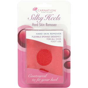 Carnation Silky Heel Sponge 1s