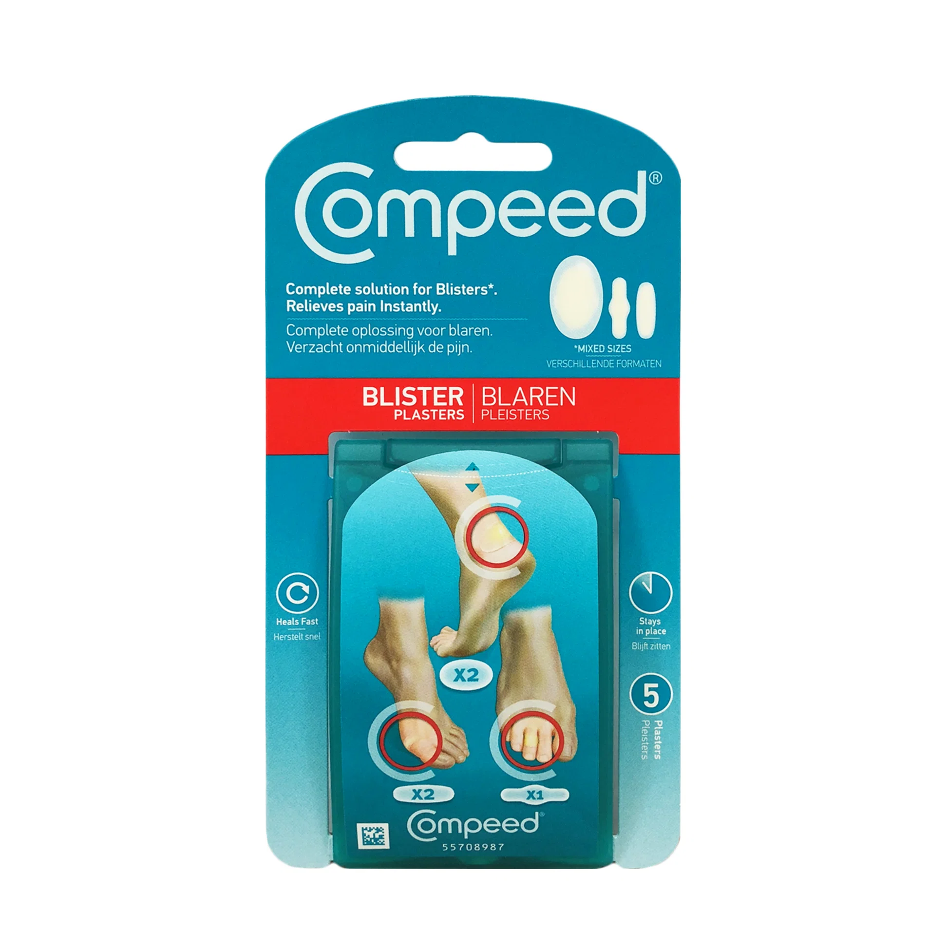 Compeed Mixed Blister Pack 5