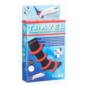 044 Flts03 Flight Socks Large Black