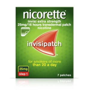 Nicorette 25mg/16 Hours Transdermal Patch 7 Patches