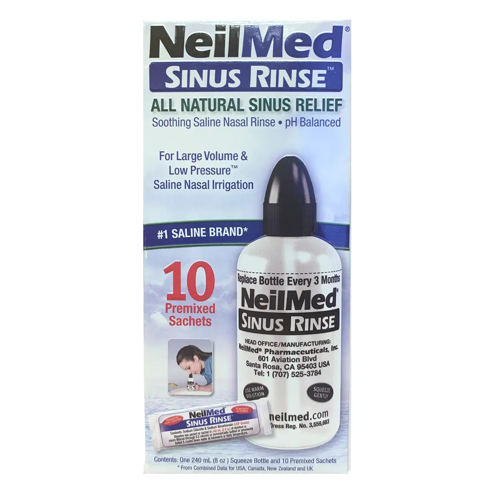Neilmed Sinus Rinse Starter Kit With 10 Sachets