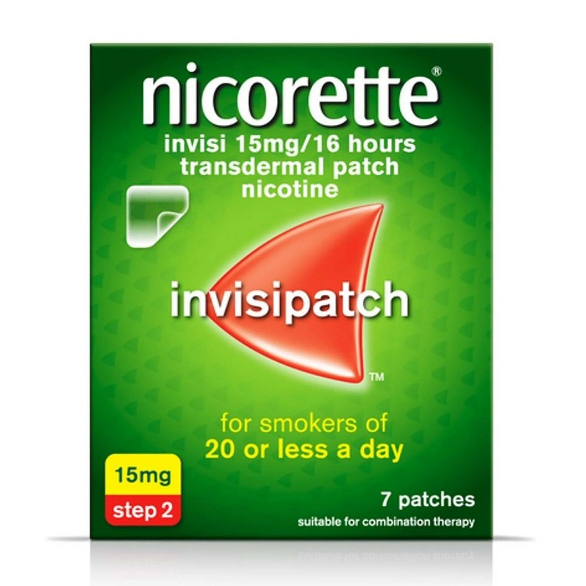 Nicorette Invisipatch 15mg 7 Patches